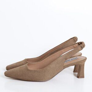 Steve Madden Giorgie Taupe Slingback Heels